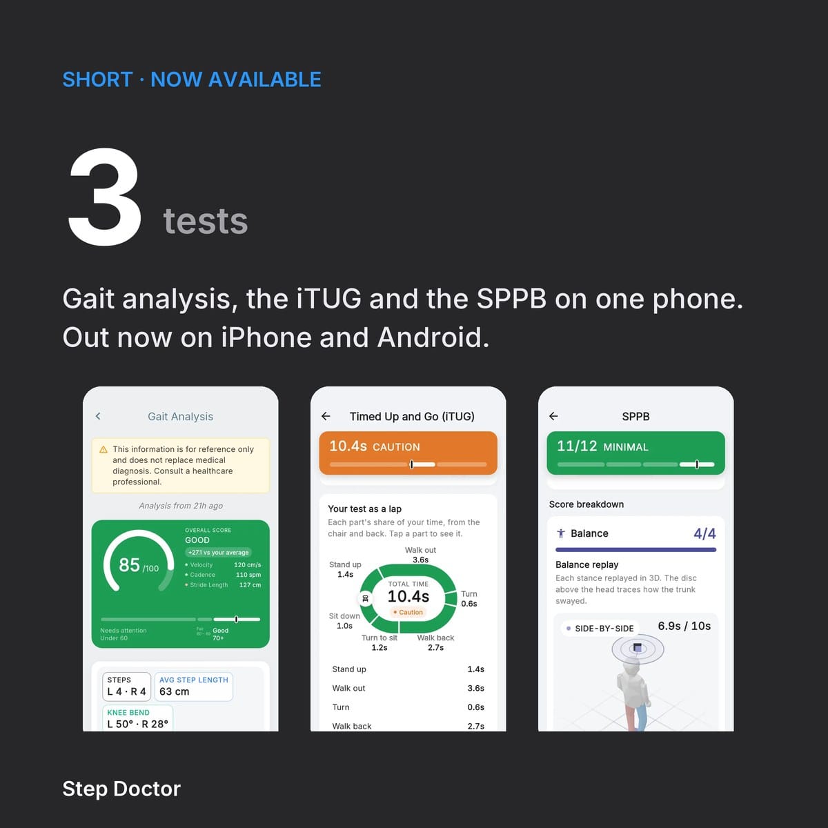 Step Doctor Is Out on iPhone and Android
